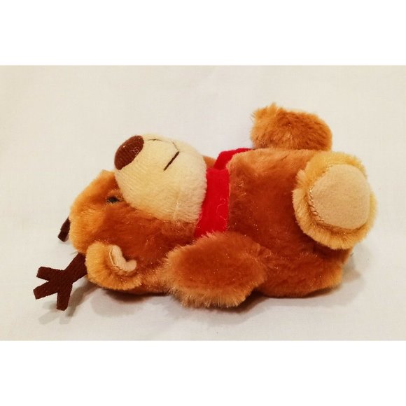 Reindeer with Scarf Plush Stuffed Animal 6" MegaToys - Picture 4 of 9